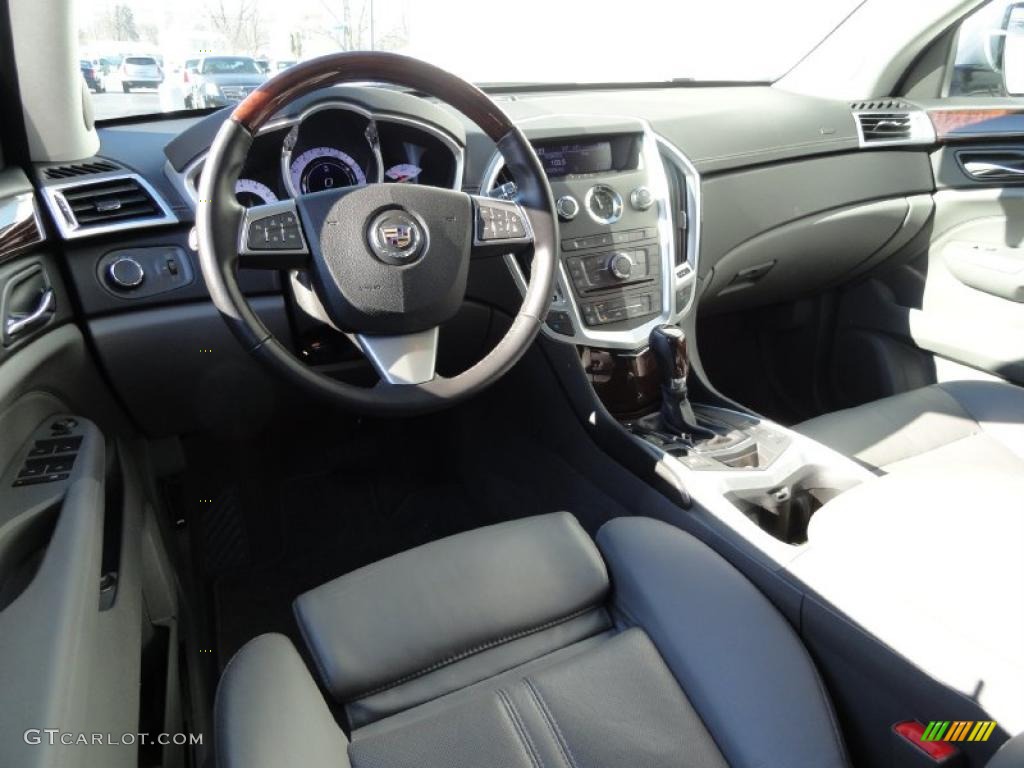 Titanium/Ebony Interior 2010 Cadillac SRX 4 V6 AWD Photo #41231547