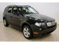 2008 Jet Black BMW X3 3.0si  photo #1