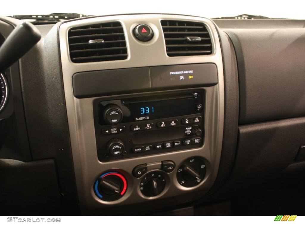 2007 Colorado LT Crew Cab - Black / Very Dark Pewter photo #8