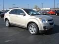 Gold Mist Metallic 2011 Chevrolet Equinox LT Exterior