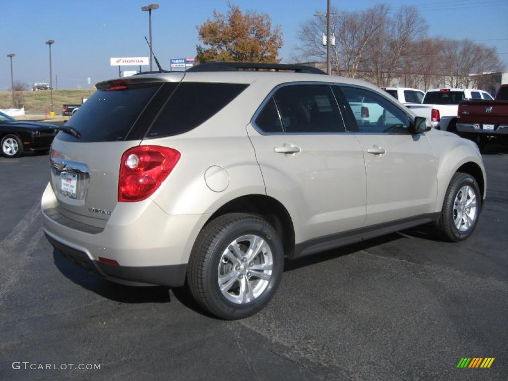 Gold Mist Metallic 2011 Chevrolet Equinox LT Exterior Photo #41232899