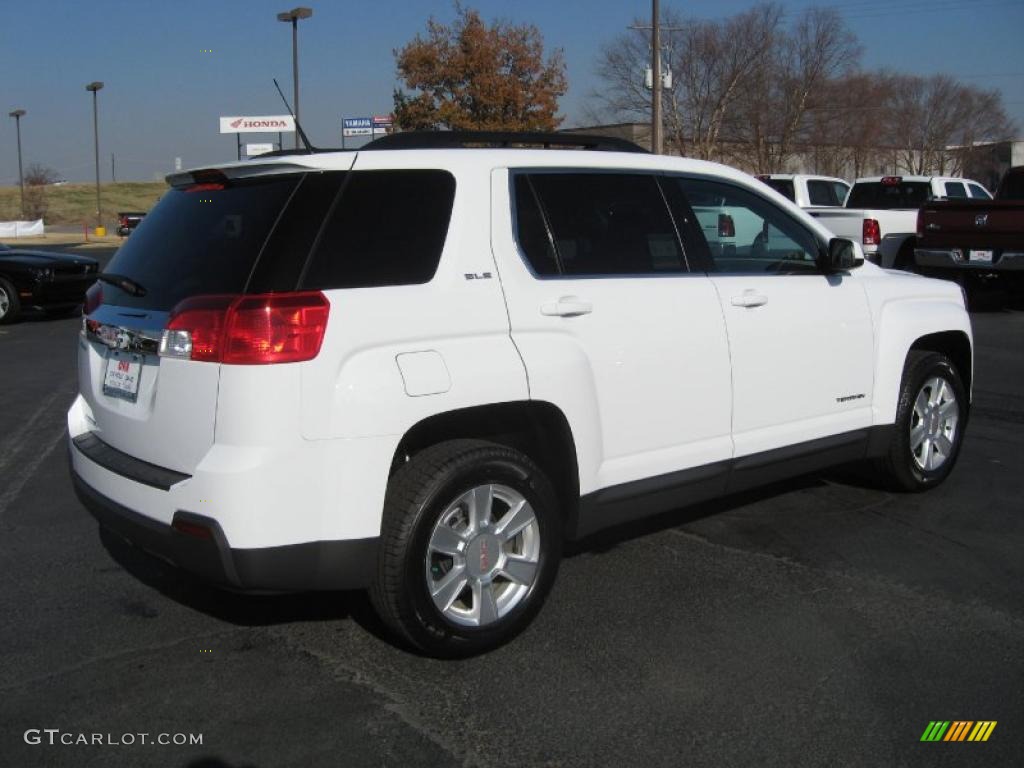 Olympic White 2011 GMC Terrain SLE Exterior Photo #41233295