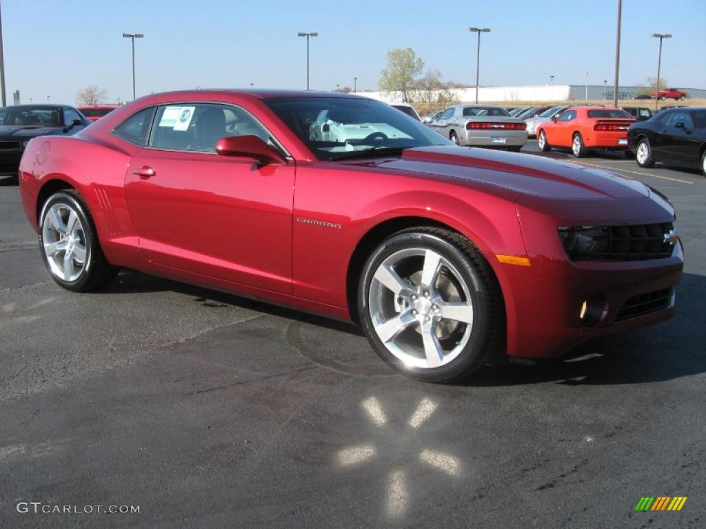 Red Jewel Metallic 2011 Chevrolet Camaro LT Coupe Exterior Photo #41233659