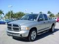 2005 Bright Silver Metallic Dodge Ram 1500 SLT Quad Cab  photo #14