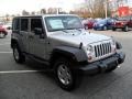 2011 Bright Silver Metallic Jeep Wrangler Unlimited Sport 4x4  photo #6