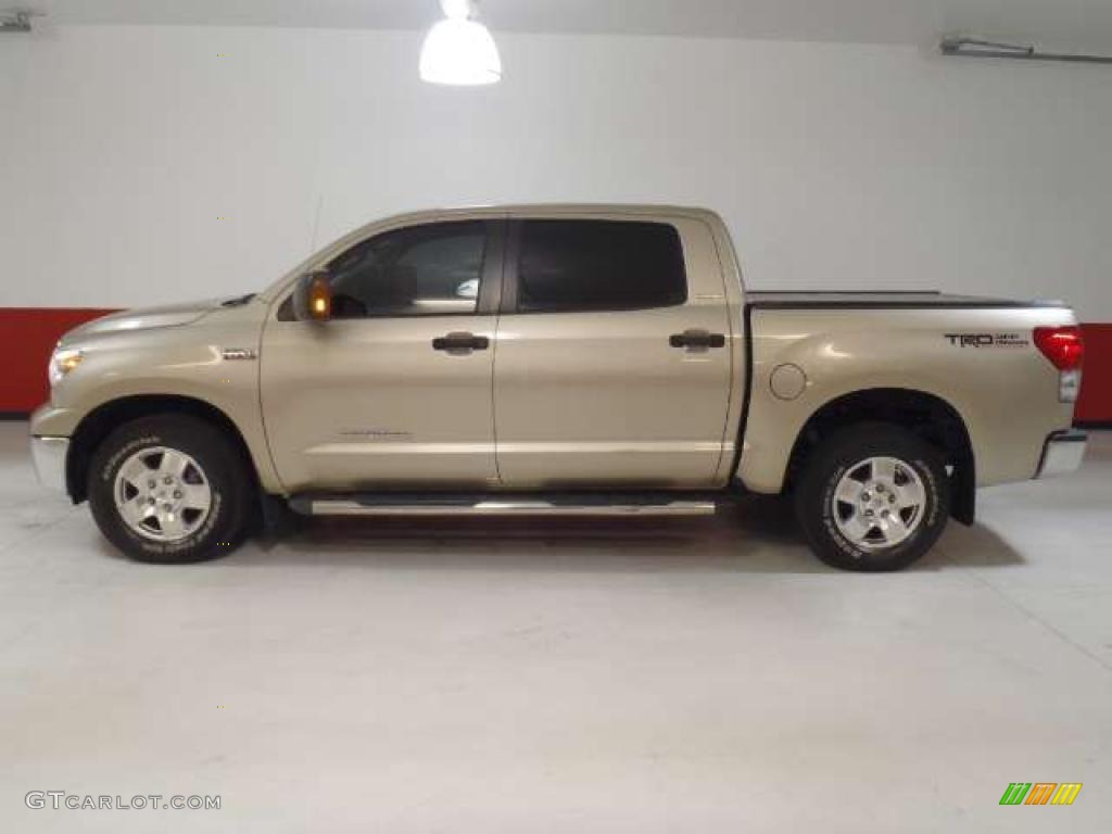 Desert Sand Mica 2008 Toyota Tundra SR5 TRD CrewMax Exterior Photo #41238968