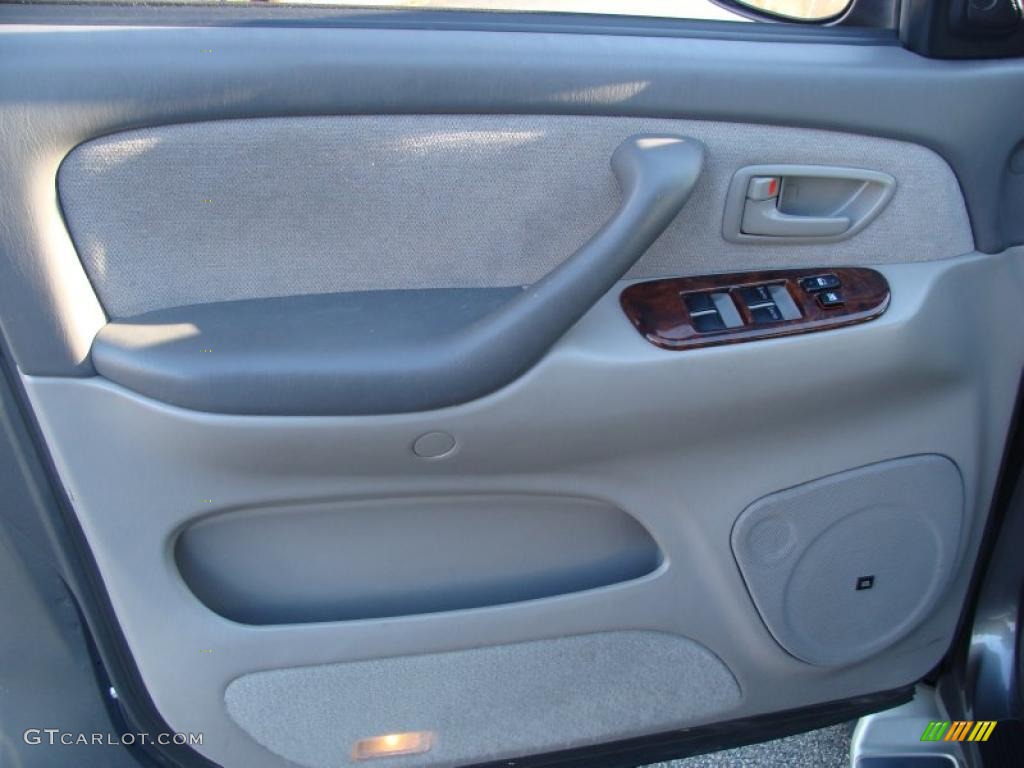 2004 Toyota Sequoia Limited 4x4 Charcoal Door Panel Photo #41239984