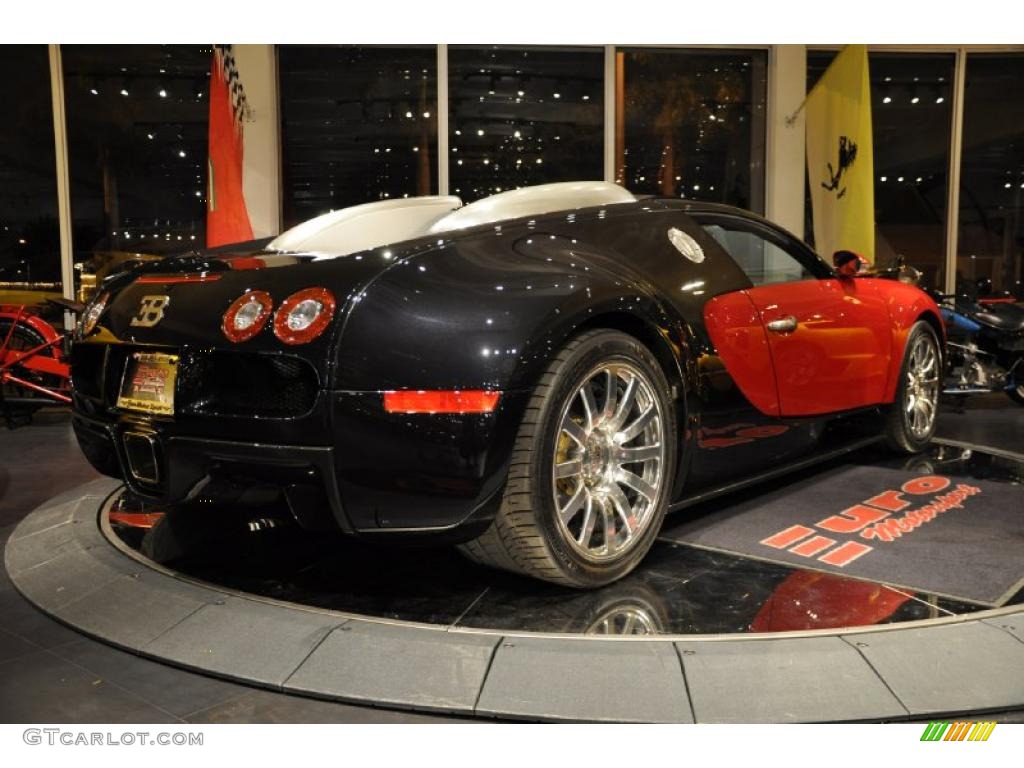 Deep Red Metallic/Black 2008 Bugatti Veyron 16.4 Exterior Photo #41240448