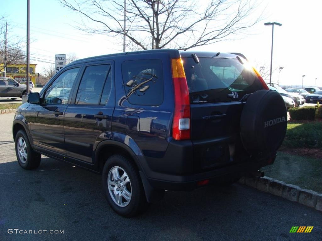 2003 CR-V EX 4WD - Eternal Blue Pearl / Gray photo #5