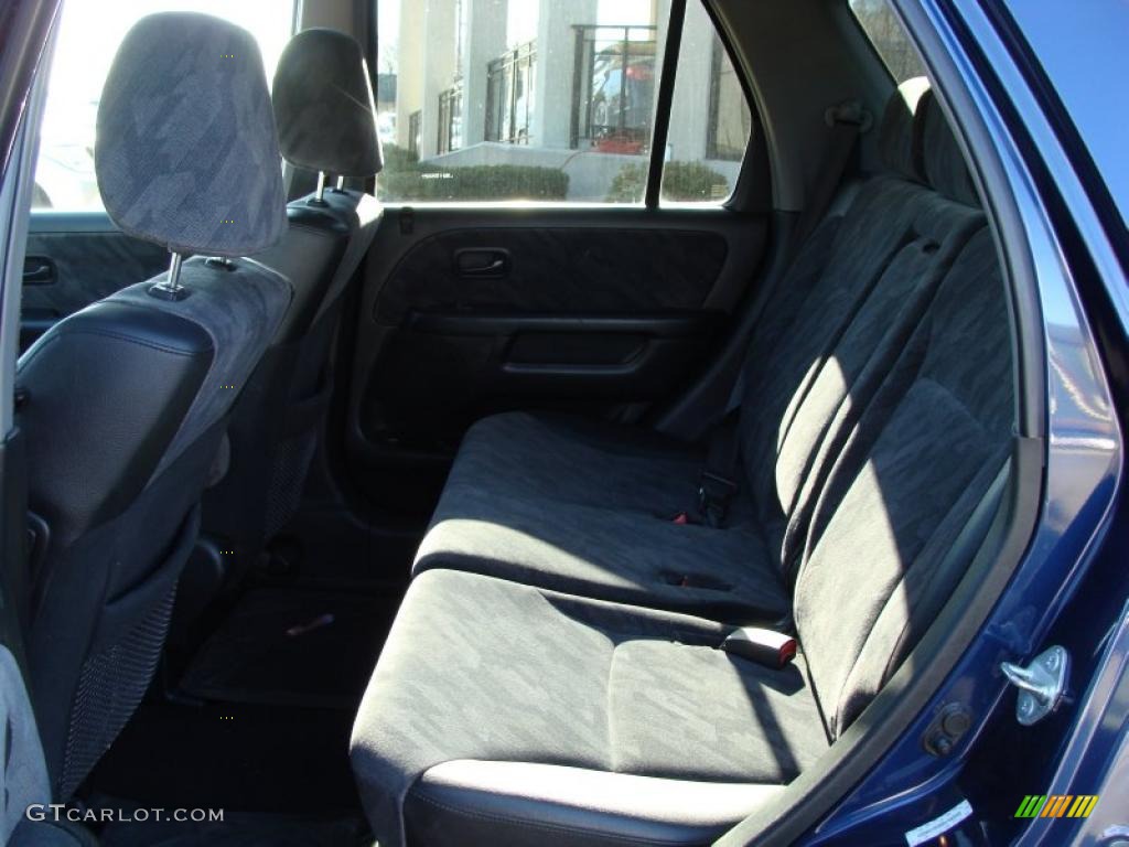 2003 CR-V EX 4WD - Eternal Blue Pearl / Gray photo #7