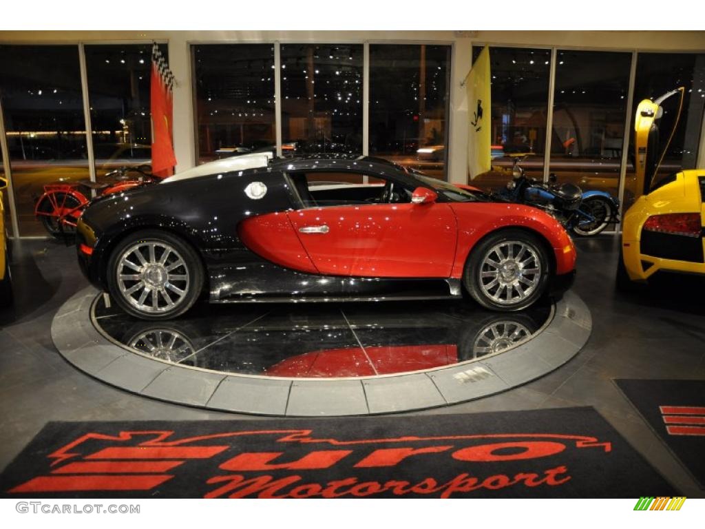 2008 Veyron 16.4 - Deep Red Metallic/Black / Anthracite photo #64