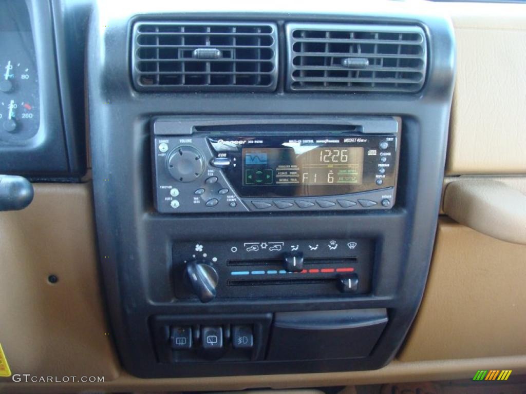 1997 Wrangler Sport 4x4 - Emerald Green Pearl / Tan photo #13