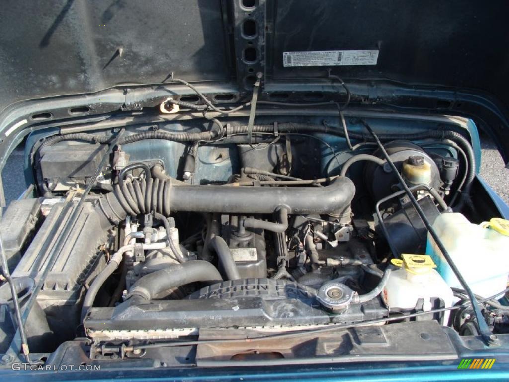 1997 Jeep Wrangler Sport 4x4 4.0 Liter OHV 12-Valve Inline 6 Cylinder Engine Photo #41241916