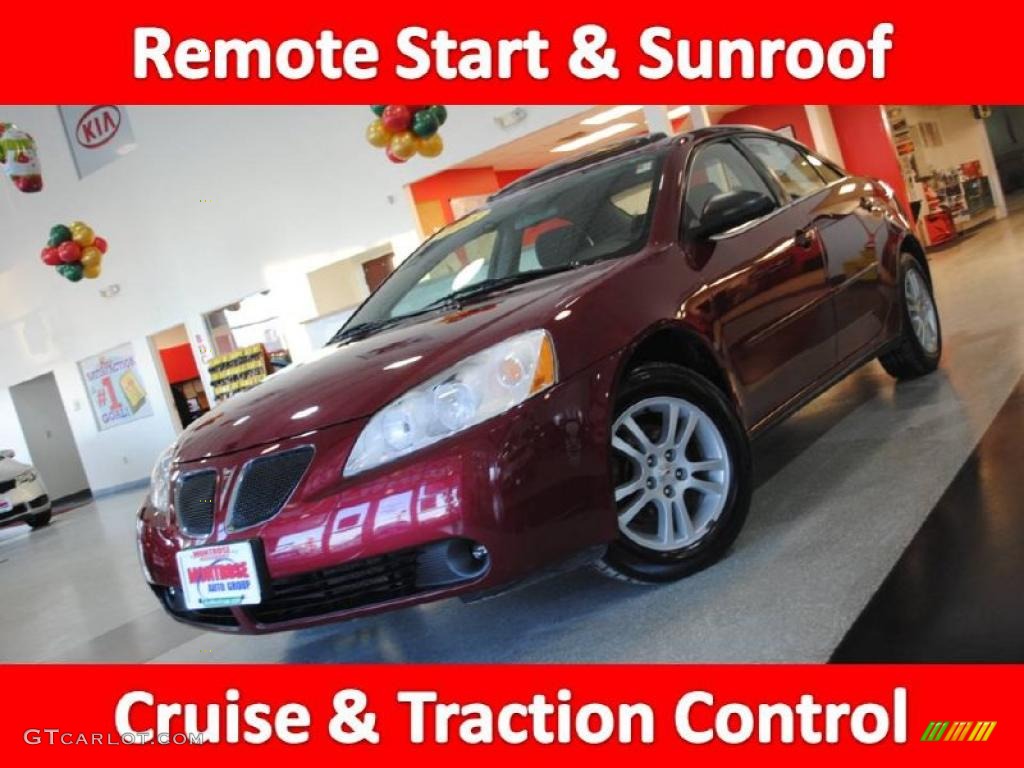 Sport Red Metallic Pontiac G6