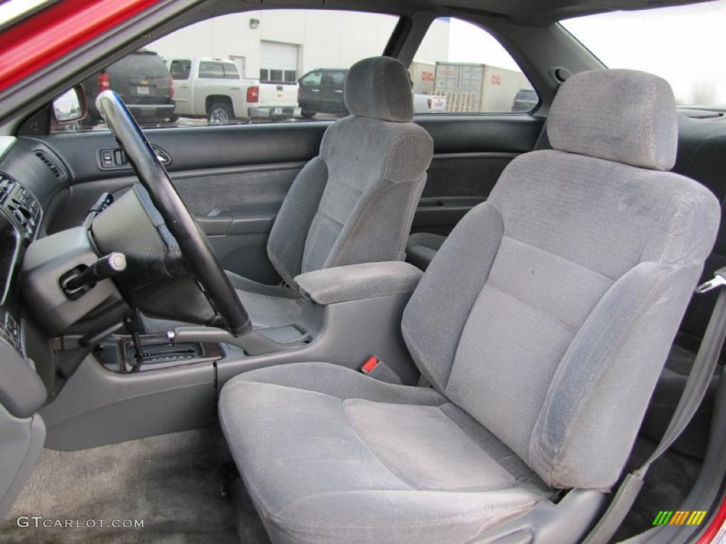 Gray Interior 1997 Honda Accord SE Coupe Photo #41242888