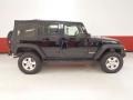 2008 Black Jeep Wrangler Unlimited Rubicon 4x4  photo #4