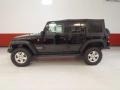 2008 Black Jeep Wrangler Unlimited Rubicon 4x4  photo #8