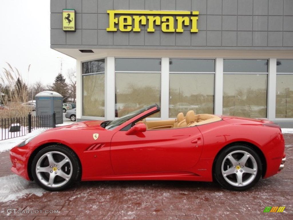 Rosso Corsa (Red) 2010 Ferrari California Standard California Model Exterior Photo #41244920