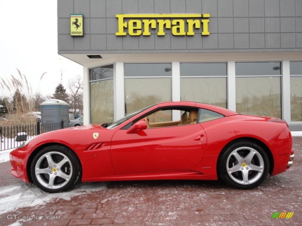Rosso Corsa (Red) 2010 Ferrari California Standard California Model Exterior Photo #41244932