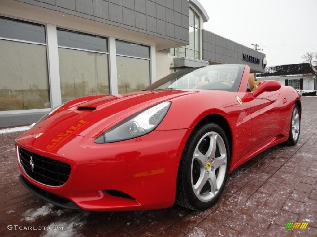 Rosso Corsa (Red) 2010 Ferrari California Standard California Model Exterior Photo #41244969