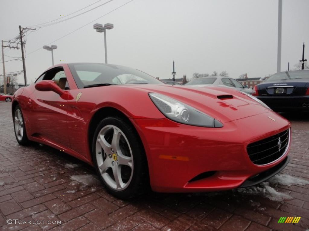 Rosso Corsa (Red) 2010 Ferrari California Standard California Model Exterior Photo #41245053