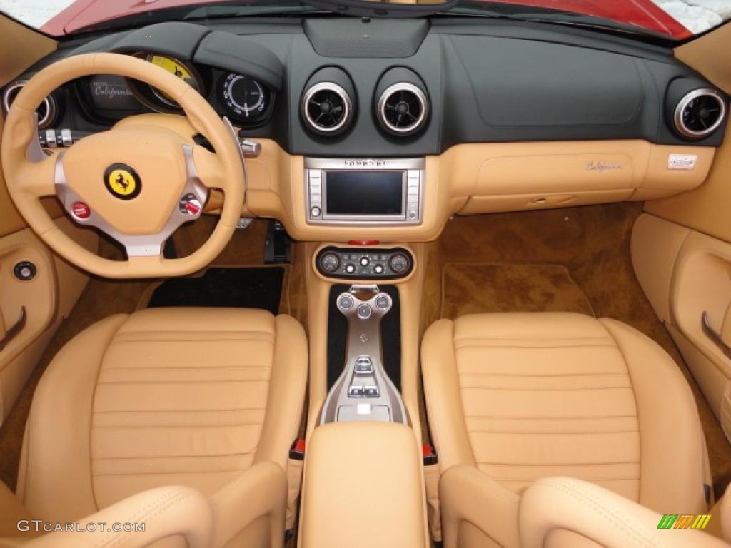 Beige Interior 2010 Ferrari California Standard California