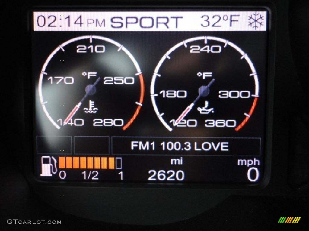 2010 Ferrari California Standard California Model Gauges Photo #41245213
