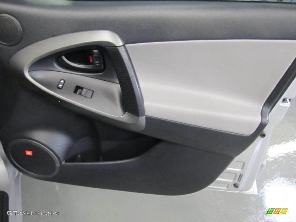 2010 Toyota RAV4 Limited 4WD Ash Gray Door Panel Photo #41246121