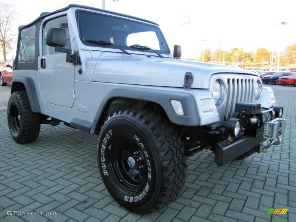 2006 Wrangler SE 4x4 - Bright Silver Metallic / Dark Slate Gray photo #7