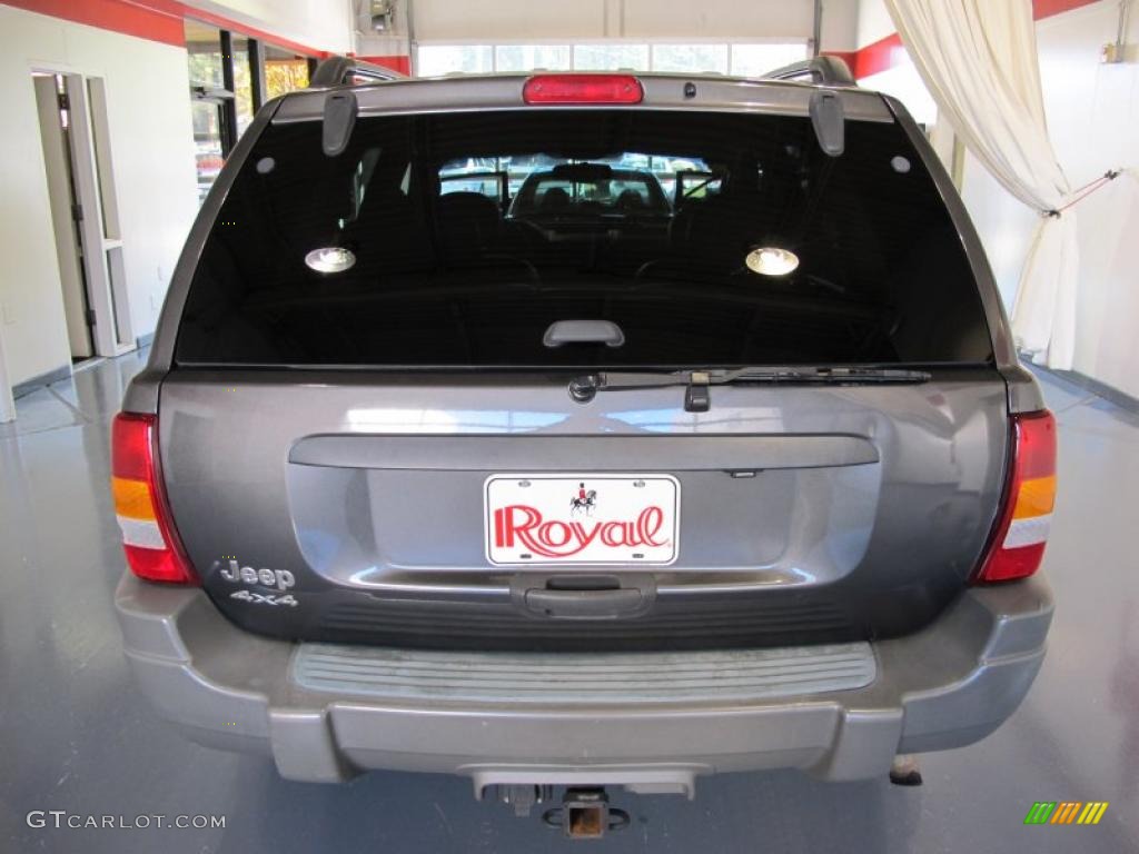 2002 Grand Cherokee Laredo 4x4 - Graphite Metallic / Dark Slate Gray photo #3