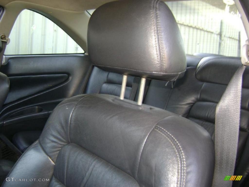 1999 Accord LX Coupe - Satin Silver Metallic / Charcoal photo #7