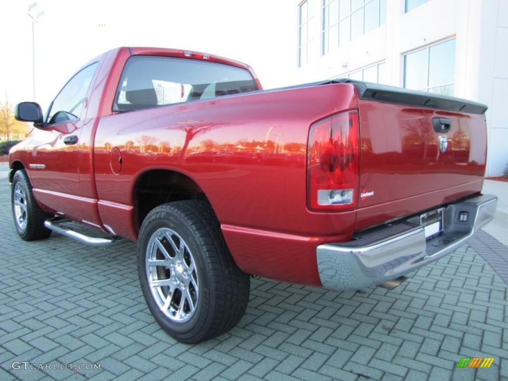 Inferno Red Crystal Pearl 2006 Dodge Ram 1500 ST Regular Cab Exterior Photo #41247757