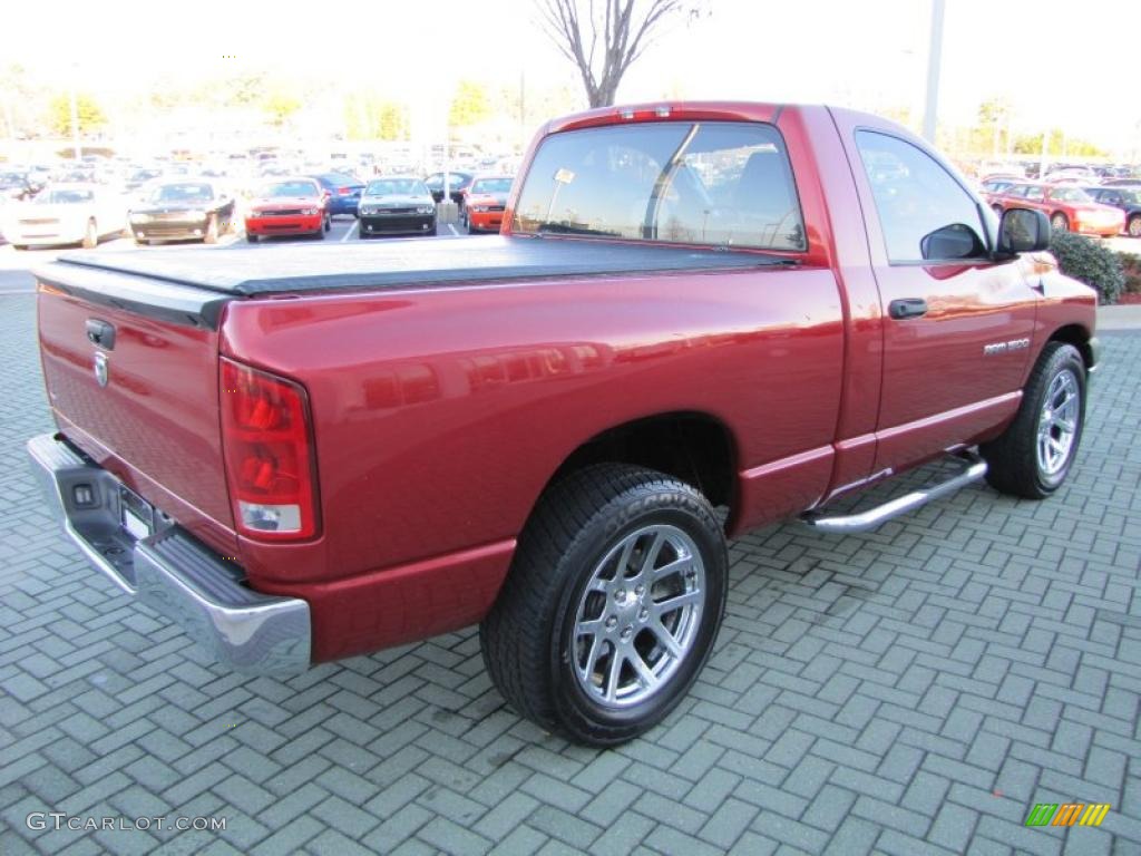 Inferno Red Crystal Pearl 2006 Dodge Ram 1500 ST Regular Cab Exterior Photo #41247781