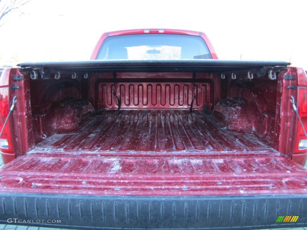 2006 Ram 1500 ST Regular Cab - Inferno Red Crystal Pearl / Medium Slate Gray photo #13