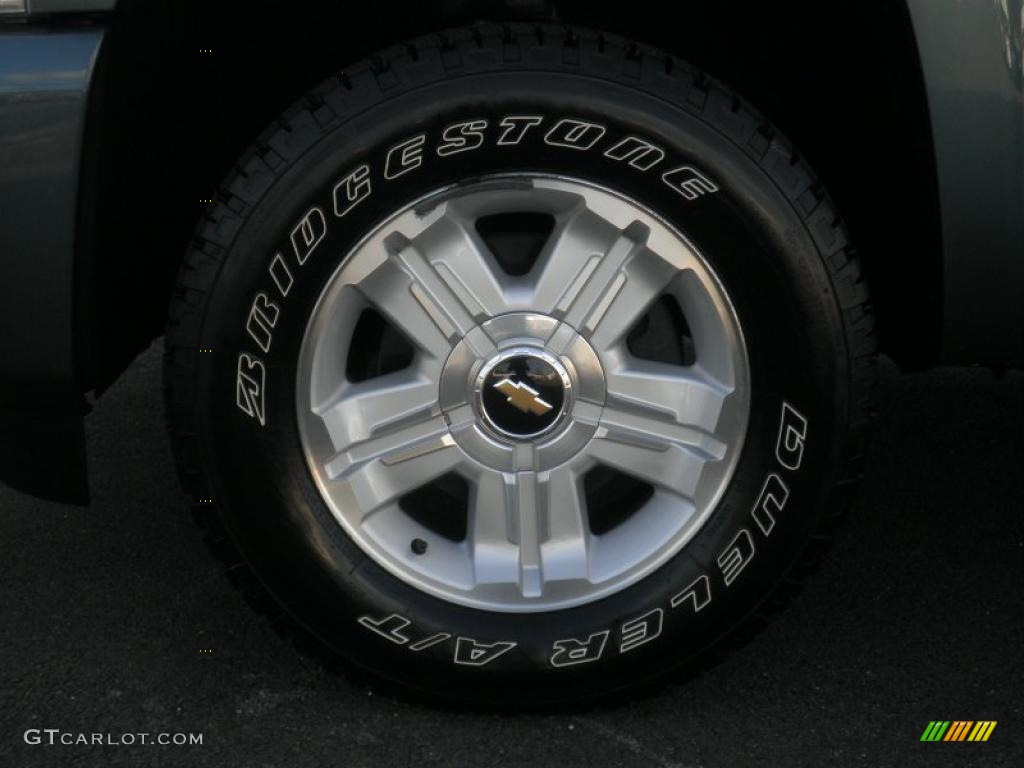 2007 Silverado 1500 LT Regular Cab - Blue Granite Metallic / Light Titanium/Ebony Black photo #11