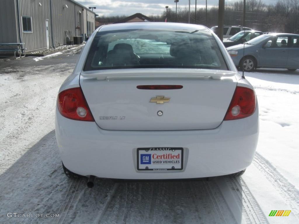 2010 Cobalt LT Sedan - Summit White / Gray photo #5