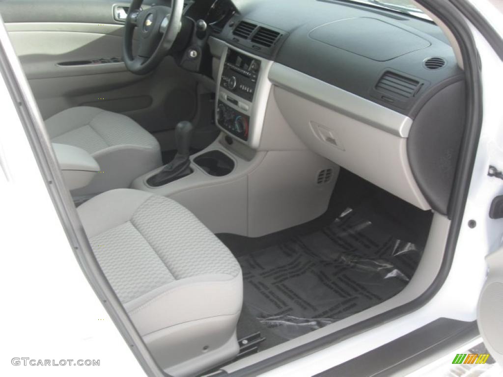 2010 Cobalt LT Sedan - Summit White / Gray photo #16