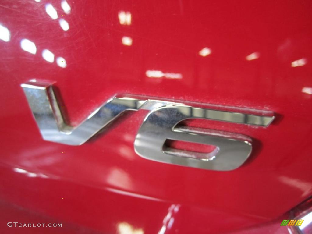 2009 Accord EX-L V6 Coupe - San Marino Red / Black photo #16