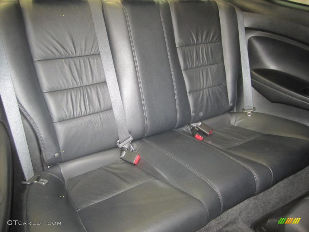 Black Interior 2009 Honda Accord EX-L V6 Coupe Photo #41251405