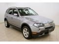 Silver Grey Metallic - X3 3.0si Photo No. 1
