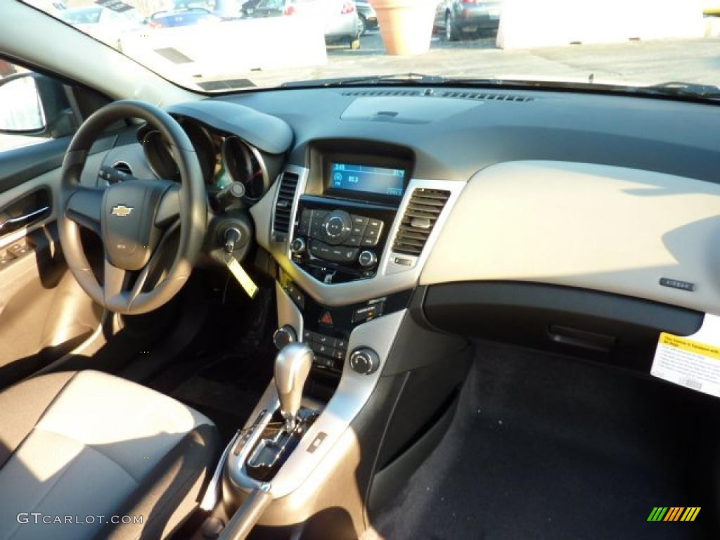 2011 Chevrolet Cruze LS Jet Black/Medium Titanium Dashboard Photo #41253061