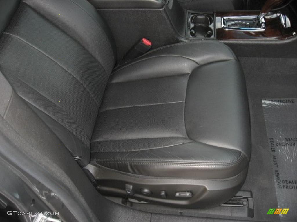 Ebony Black Interior 2006 Cadillac DTS Luxury Photo #41253521