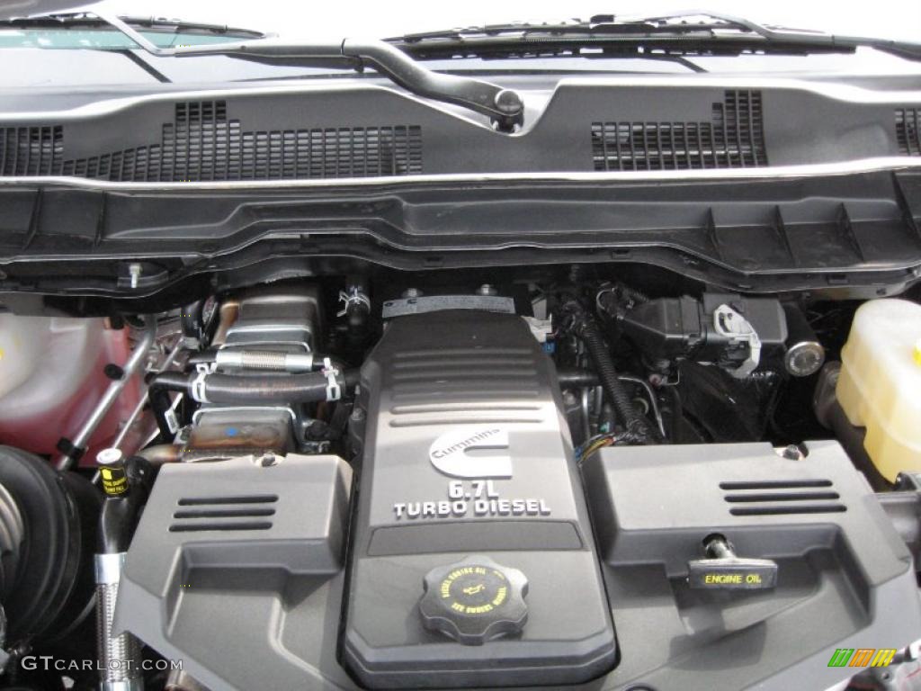 2011 Dodge Ram 3500 HD Laramie Crew Cab 4x4 Chassis Engine Photos