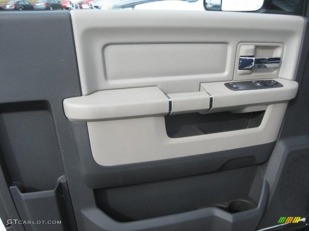 2011 Dodge Ram 3500 HD SLT Regular Cab 4x4 Dually Dark Slate Gray/Medium Graystone Door Panel Photo #41253741