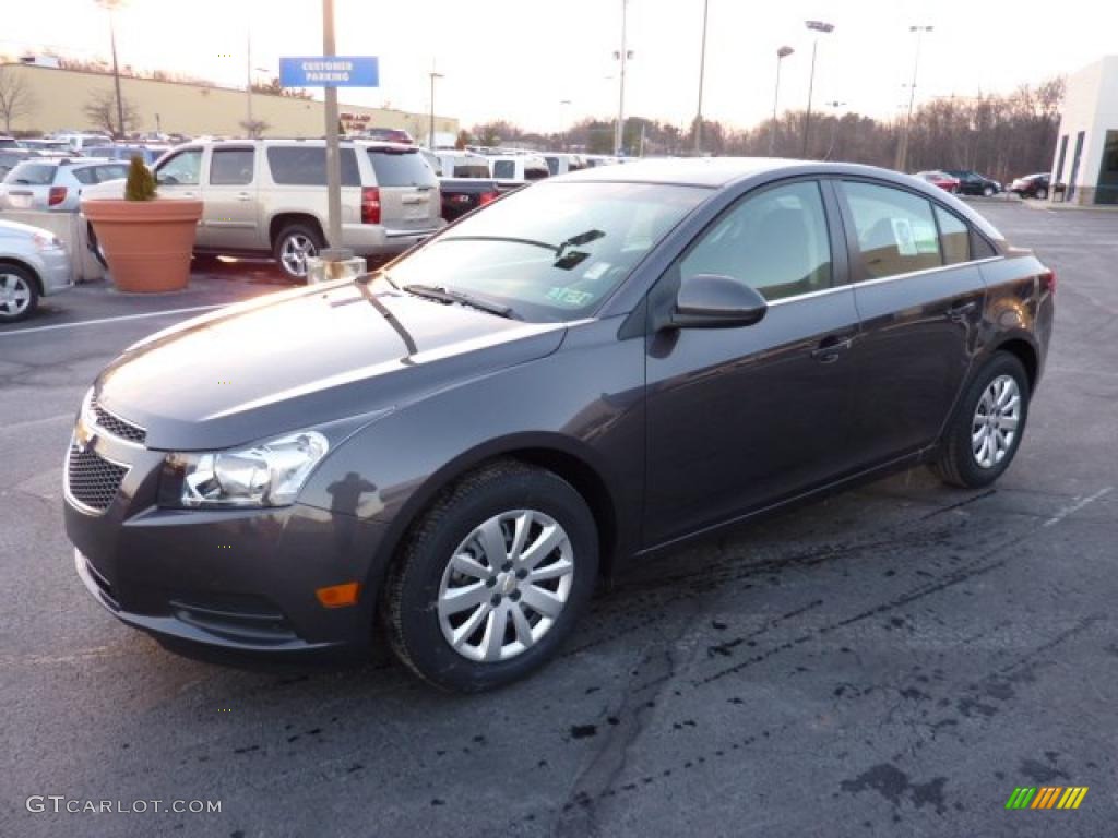 Taupe Gray Metallic 2011 Chevrolet Cruze LT Exterior Photo #41254225