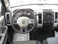 Dark Slate Gray/Medium Graystone 2011 Dodge Ram 1500 SLT Outdoorsman Quad Cab Dashboard