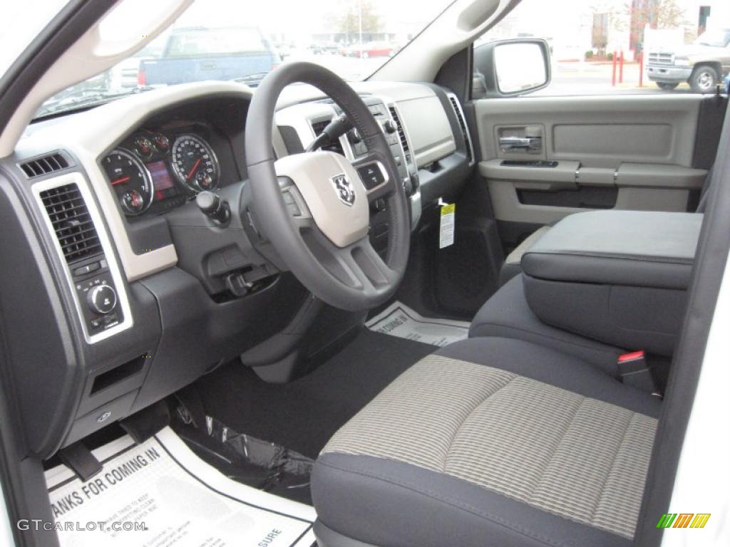 Dark Slate Gray/Medium Graystone Interior 2011 Dodge Ram 1500 SLT Outdoorsman Quad Cab Photo #41254310