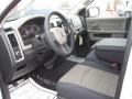 Dark Slate Gray/Medium Graystone Prime Interior Photo for 2011 Dodge Ram 1500 #41254310
