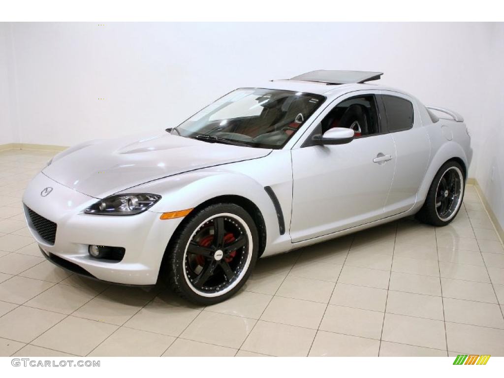 Sunlight Silver Metallic 2004 Mazda RX-8 Grand Touring Exterior Photo #41254869