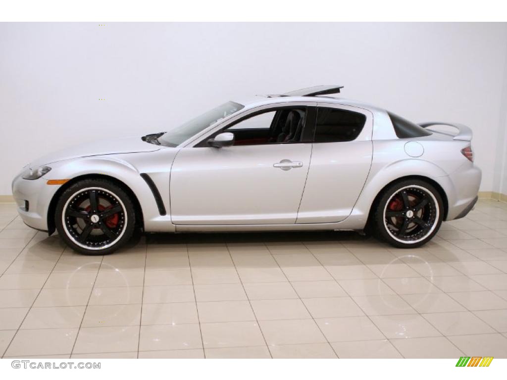 Sunlight Silver Metallic 2004 Mazda RX-8 Grand Touring Exterior Photo #41254885